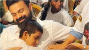 kunchacko boban wins hearts young fan hugs and kisses the unmadham actor fb