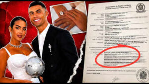 leaked ronaldo wedding certificate reveals four surprise witnesses in new twist to secret ceremony
