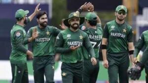 pakistans mohammad amir second left celebrates with teammates after the dismissal file photo