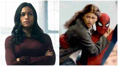 rosario dawson reveals her spider man brand new day scene was cut says mom was upset over bts photos i hope i get to be claire temple again