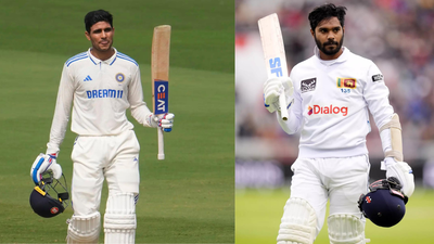 shubman gill and dhananjaya de silva