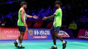 winning start for india at the bwf world championships
