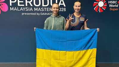 yevheniia kantemyr and polina buhrova