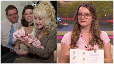 eighteen year old emma jarman opens up about the day dolly parton held her as a newborn and the lasting impact of her imagination library