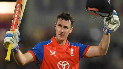england skipper harry brook continues scorching run at number 3 in t20is joins buttler in elite list