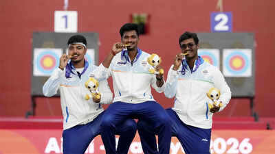 india men gold archery 3009