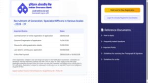 iob so recruitment 2026