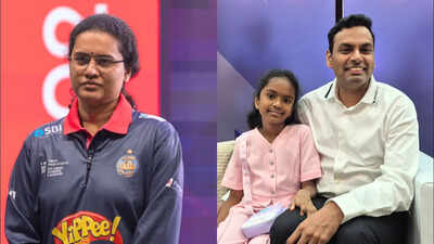 koneru humpy her daughter ahana and husband dasari anvesh