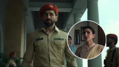 udta teer trailer ayushmann khurrana and sara ali khan reunite for espionage satire he plays an amnesiac pakistani spy