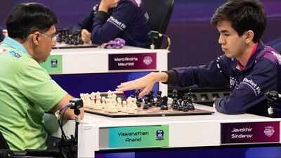 viswanathan anand loses on time to javokhir sindarov gcl photo