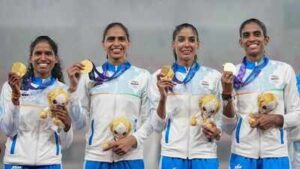 womens 4 x 400 relay final