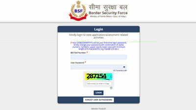 bsf hc ro rm admit card 2026