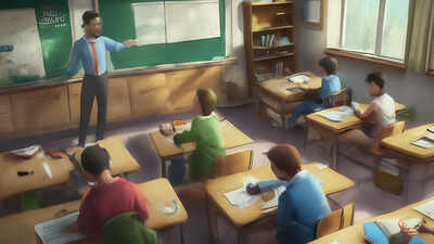 engaged students in lively classroom