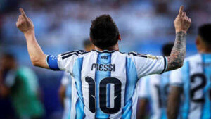 file photo soccer football fifa world cup 2026 group j argentina v algeria kansas city stadium kansas city missouri us june 16 2026 argentinas lionel messi celebrates scoring their