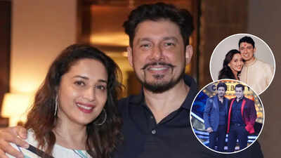 madhuri dixits husband dr sriram nene admits he did not recognise shah rukh khan and salman khan at their wedding reception i didnt know anyone