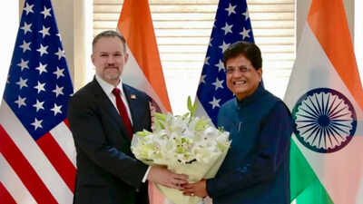 piyush goyal with jamieson greer
