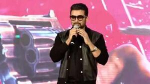 suriya at scene pre release event