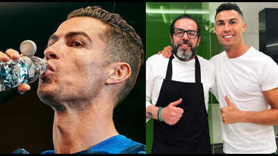 cristiano ronaldo with former chef